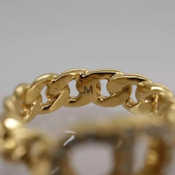 Christian Dior Ring metal Gold Auth